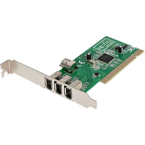 StarTech PCI1394MP 3-Port Firewire PCI Card for PC or Mac
