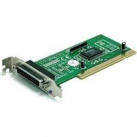 1-Port Low Profile PCI Parallel Adapter Card Ieee1284 Db25 Card