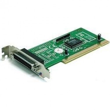 1-Port Low Profile PCI Parallel Adapter Card Ieee1284 Db25 Card