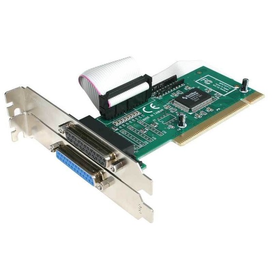 StarTech PCI2PECP 2-Port PCI Parallel Adapter Card IEEE 1284 PCI Db25 Card