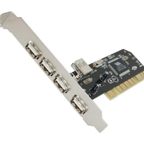 StarTech PCI420USB 4-Port PCI USB 2.0 Adapter Card USB Controller Card