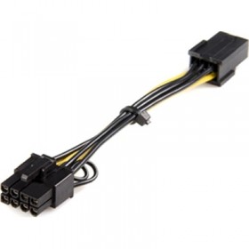 PCIe 6pin to 8pin Power Adapter Cable