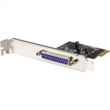 1-Port PCIe Parallel Adapter Card IEEE 1284 Db25