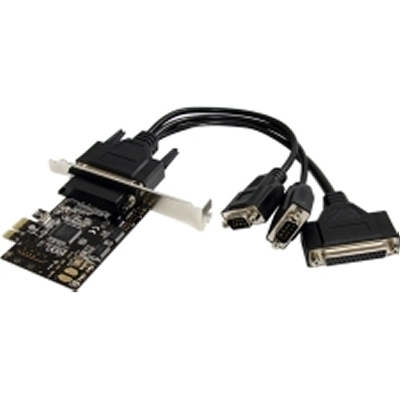 StarTech PEX2S1P553B 2s1p PCIe Serial Parallel 16c450 16c550 Spp Epp Ecp Combo