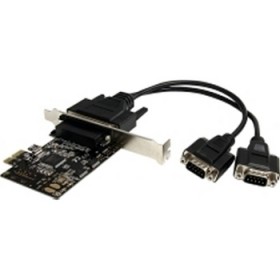 2-Port PCIe RS232 16550 Serial Card with Breakout Cable