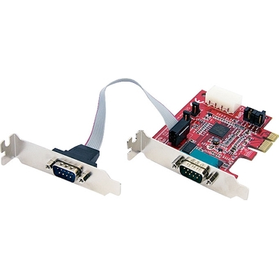 StarTech PEX2S952 2-Port PCIe Serial Card Dual Port Serial RS232 Card 16950