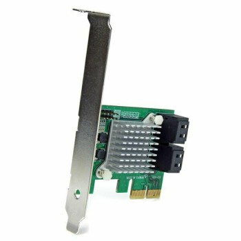 SATA III PCIe 32/64-Bit 6Gbps Controller Card with 4-Port