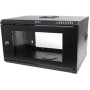 6U 19-Inch Wall Mount Server Rack Cabinet with Acrylic Door