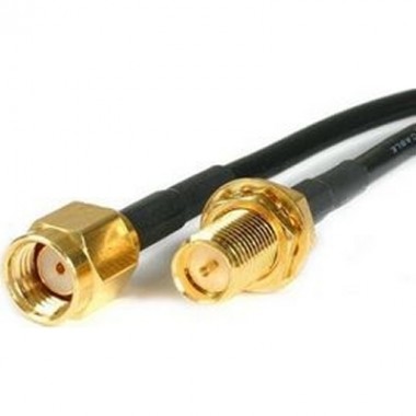 10-Foot RP-SMA to SMA Wireless Antenna Adapter Cable