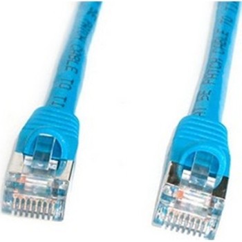 15-Foot Cat5e Blue Shielded Patch Cord