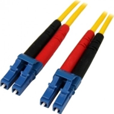 10-Meter Fiber Optic LC/LC SM 9/125 Duplex Patch Cord Lszh