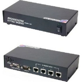 4-Port VGA over CAT5 Video Extender 950-Foot (300m)