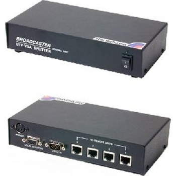 4-Port VGA over CAT5 Video Extender 950-Foot (300m)