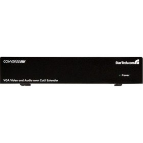 4-Port VGA over CAT5 Extender with audio up to 250-Foot (75m)