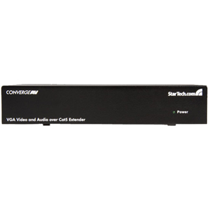 8-Port VGA and Audio Over Cat5 Video Extender with High-Resolution Support