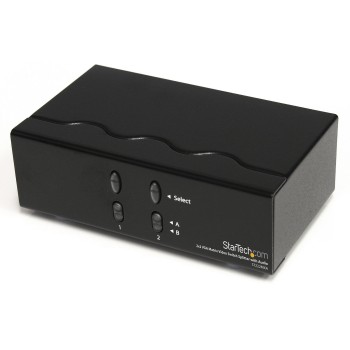 VGA 2x2 250MHz Matrix Video Switch Splitter with Audio VGA 2x2 250MHz Matrix Video Switch Splitter with Audio
