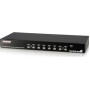 8-Port USB KVM Switch 1U RackMount with Audio Cables