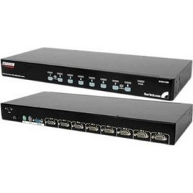 8-Port USB PS2 KVM Switch 1U RackMount KVM Switch with Osd