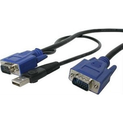 StarTech SVECONUS6 6-Foot Ultra Thin 2 In-1 USB VGA KVM Cable