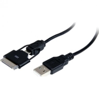 0.65-Meter Micro USB to USB M/M Combo for Ipod Iphone Ipad
