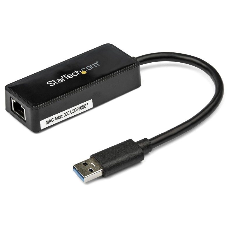 StarTech USB31000SPTB 10/100/1000 Gigabit RJ45 USB 3.0 External Network Card