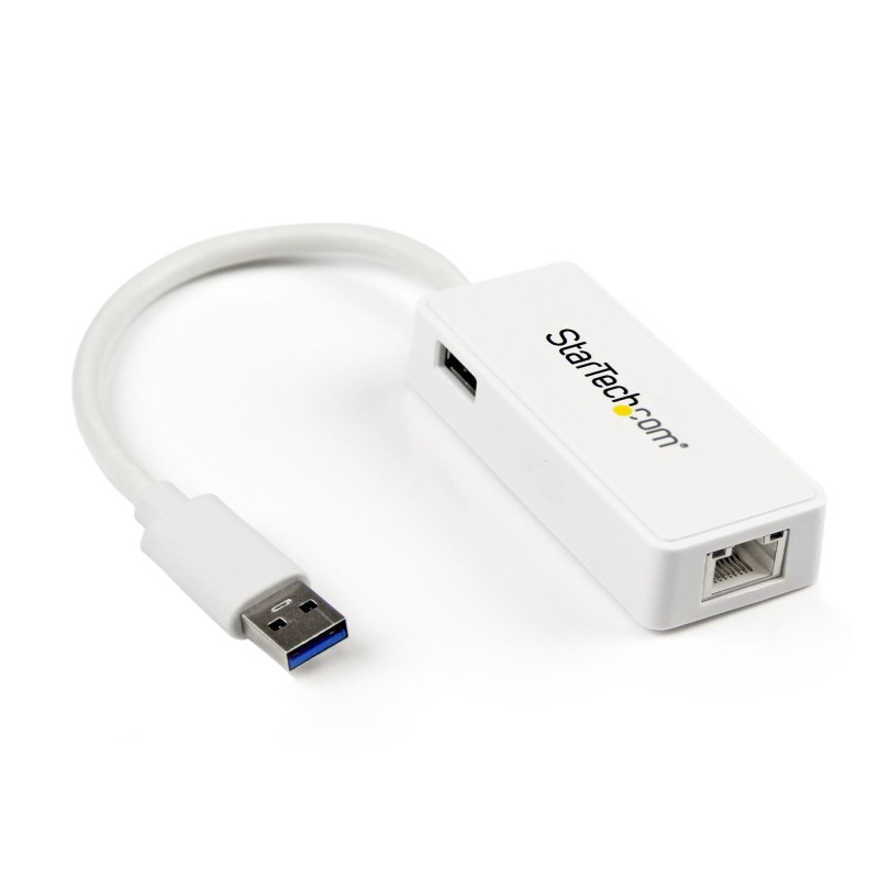 StarTech USB31000SPTW 10/100/1000 Gigabit RJ45 USB 3.0 External Network Adapter