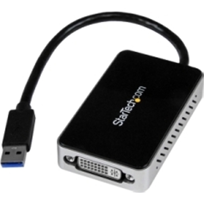 StarTech USB32DVIEH Usb3 to DVI External Graphics Adapter with 1-Port USB Hub