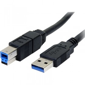 10-Foot Black USB Super Speed USB 3.0 Cable A to B M/m