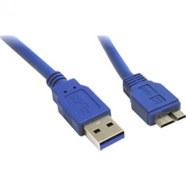 1-Foot USB 3 A to Micro B USB 3.0 Cable