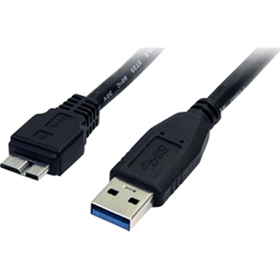 StarTech USB3SAUB3 3-Foot USB 3 A to Micro B USB 3.0 Cable