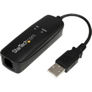 1-Port USB 2.0 Data and Fax Modem - 56K/48K V92, 14.4K Baud RJ11 1-Port USB 2.0 Data and Fax Modem - 56K/48K V92, 14.4K Baud RJ11