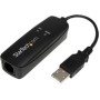 1-Port USB 2.0 Data and Fax Modem - 56K/48K V92, 14.4K Baud RJ11