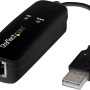 USB 2.0 Fax Modem - 56K External Hardware Dial up V.92 Modem/Dongle/Adapter - Computer/Laptop Fax Modem - USB to Telephone Jack - USB Data Modem - Network Fax/CMR/POS