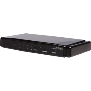 4-to-1 HDMI Video Switch with Remote Control
