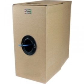 1000-Foot Cat6 Riser Cable Blue Cmr-rated Ethernet Bulk