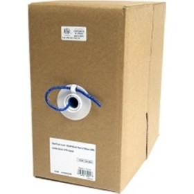 1000-Foot Cat5e Bulk Cable Blue Cmr Solid RJ45 LAN Wire