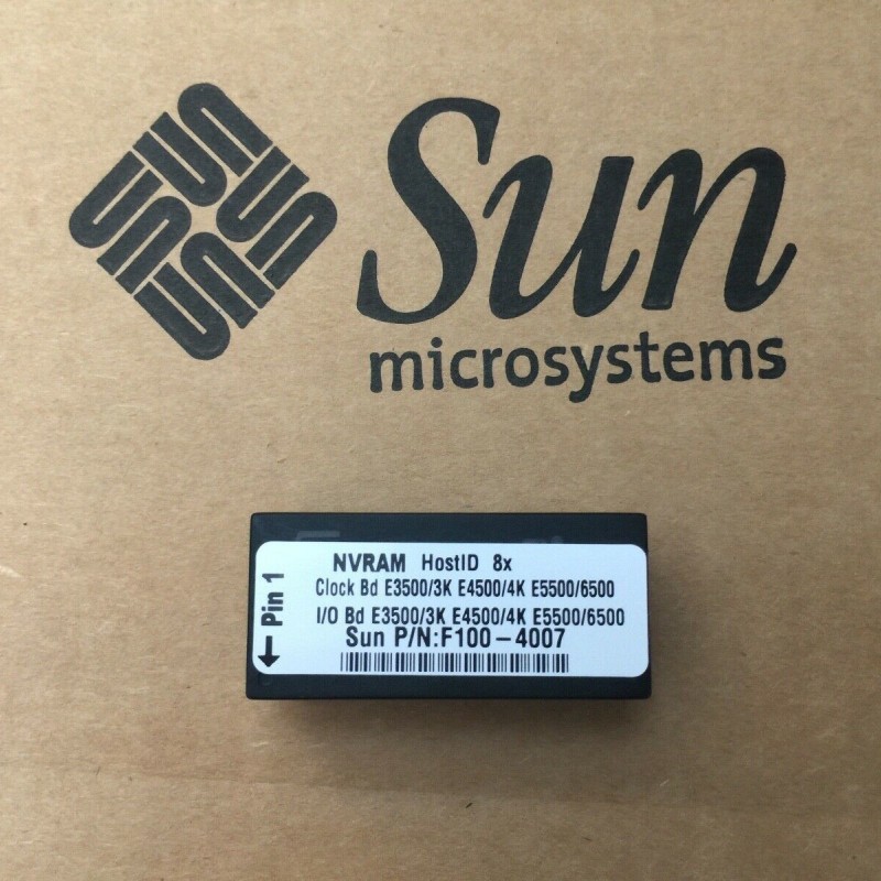 Sun Microsystems 100-4007 NVRAM for Enterprise E3500 E4500 E5500 E6500