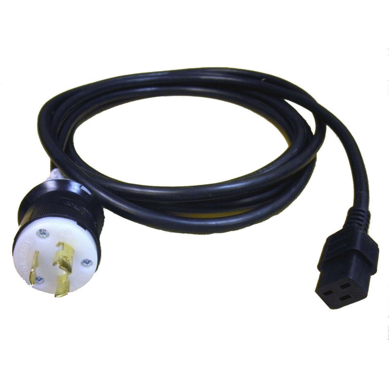 Sun Microsystems 180-2005 AC Input Power Cord, 16A Americas NEMA L6-20P to IEC320-C19 4-Meter