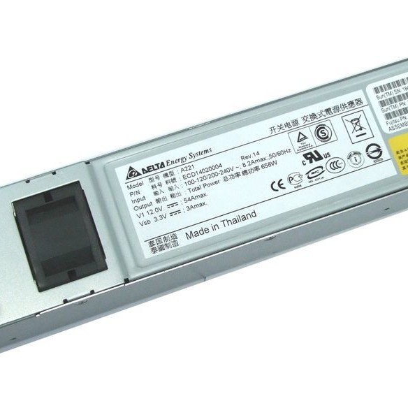 Sun Microsystems 300-2015 Type A221 658 Watt AC Input Power Supply