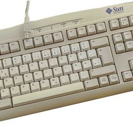 Sun Microsystems 320-1270 Keyboard, Type-6, Mini-Din, with 7ft., Cable, US