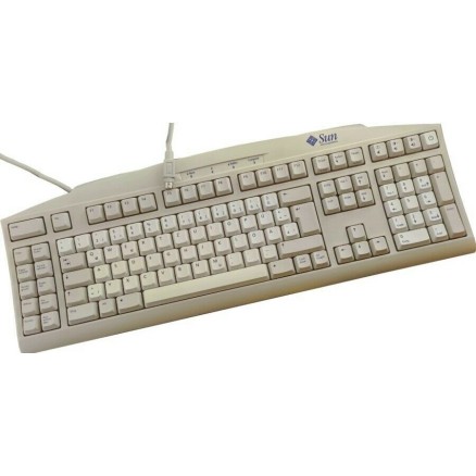 Sun Microsystems 320-1270 Keyboard, Type-6, Mini-Din, with 7ft., Cable, US