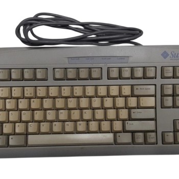 Keyboard, Type-6, USB, US, with 2-Meter Attached Cable, 320