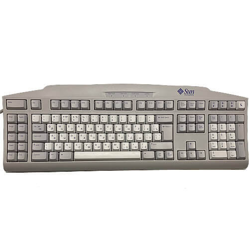 Sun Microsystems 320-1313 Keyboard, Type-6, USB, with 7ft. Cable, Russian, 320