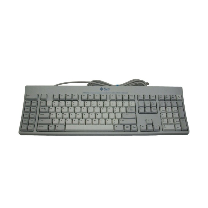 Sun Microsystems 320-1367 Keyboard, Type-7, USB, US/UNIX, 7-Foot Cable, RoHS, No Mouse
