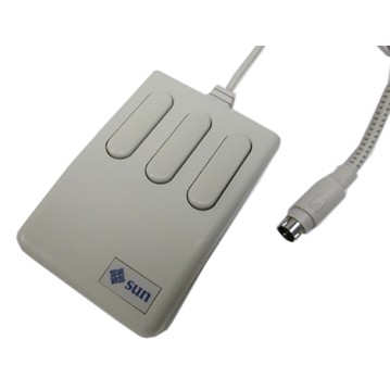 Sun Microsystems 370-1170 3-Button Mouse, Optical, Type-4, CPI, with Mini-Din