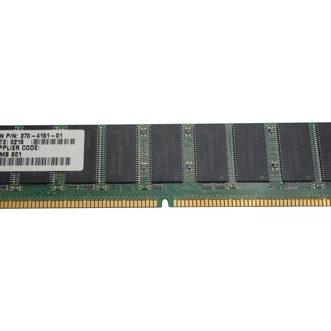 Sun Microsystems 370-4151 512MB 168-Pin PC133 CL3 18c 32x8 ECC SDRAM DIMM X6993A