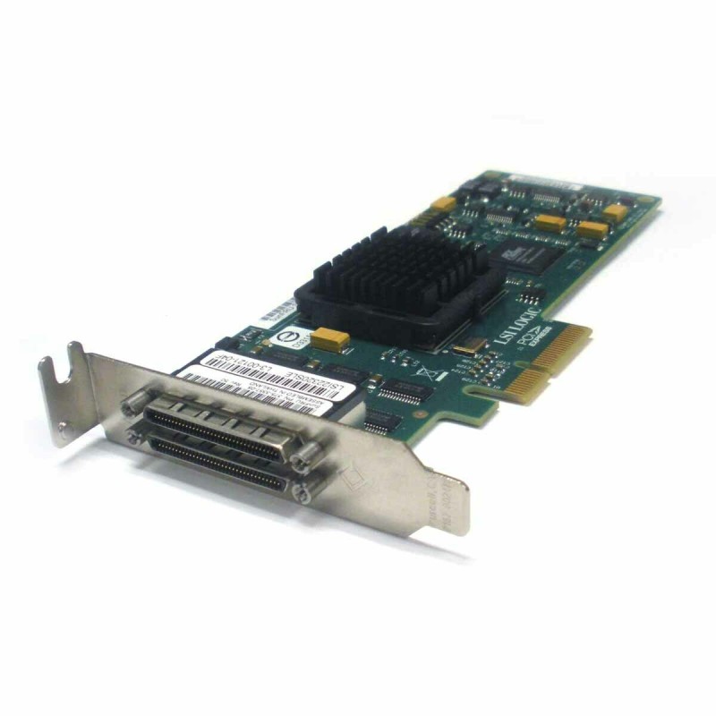 Sun Microsystems 375-3357 LSI Logic LSI22320SLE PCI-E Dual SCSI Ultra320 Low Profile Adapter Card