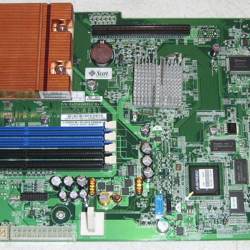 Sun Microsystems 375-3460 SunFire X2100 M2 Server Motherboard