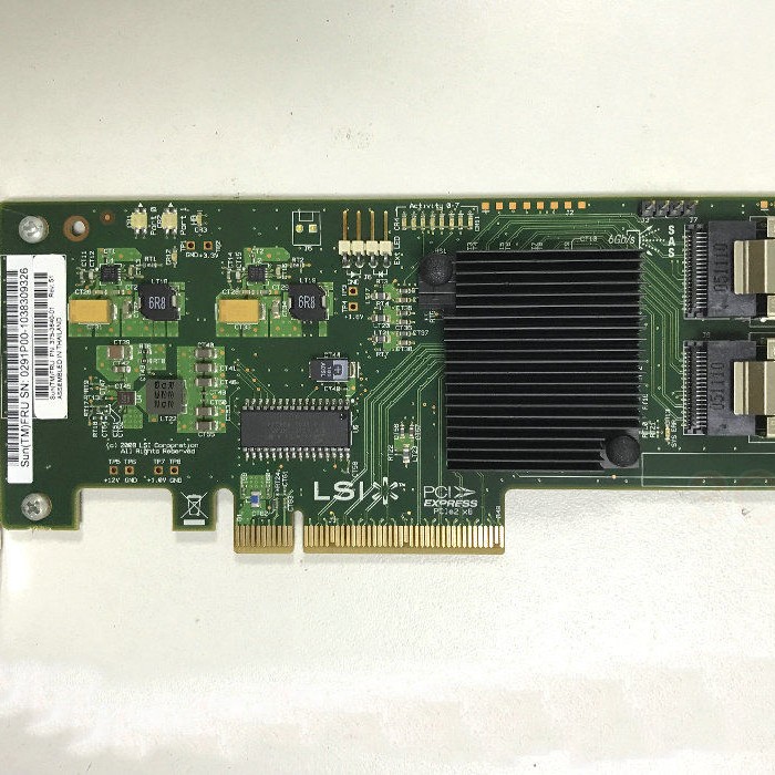 Sun Microsystems 375-3640 8-Port 6Gbps SAS-2 PCI Express HBA (LSI)