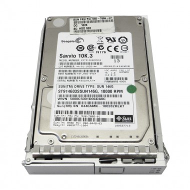 146GB 10K 3G 2.5-Inch Hot Swap Hard Drive (No Bracket)